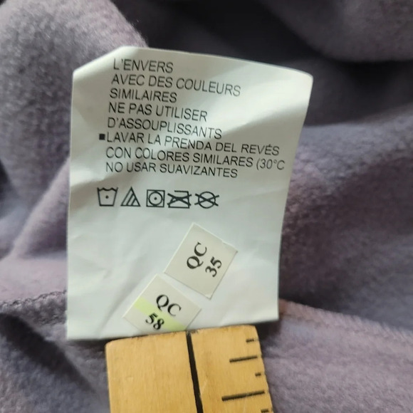 Under Armour XS Pullover Coldgear Loose Purple Sparkle Kangaroo Pouch St… - Picture 4 of 11